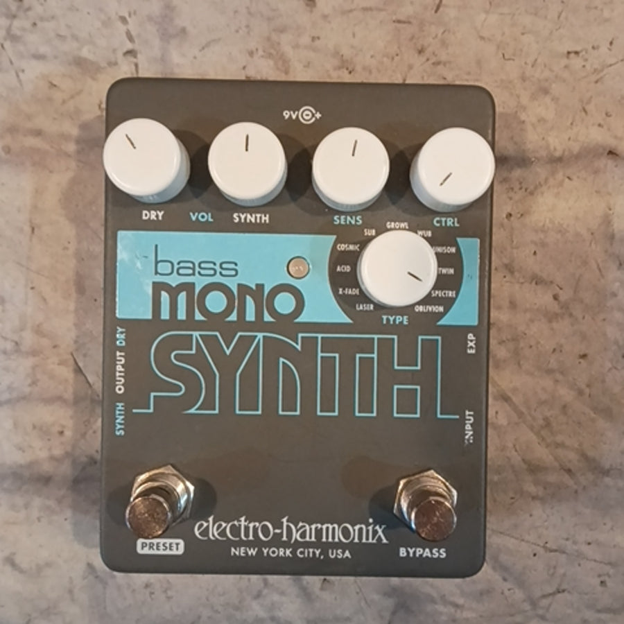 Electro-Harmonix Bass Mono Synth Pitch Pedal