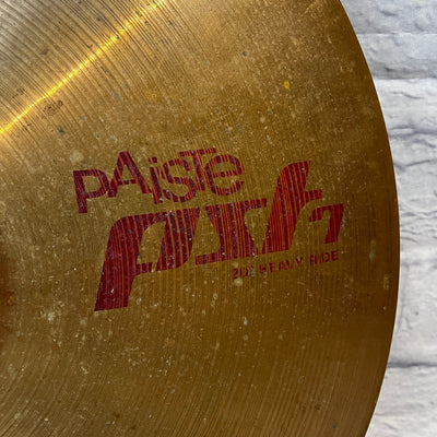Paiste PST7 20" Heavy Ride Cymbal