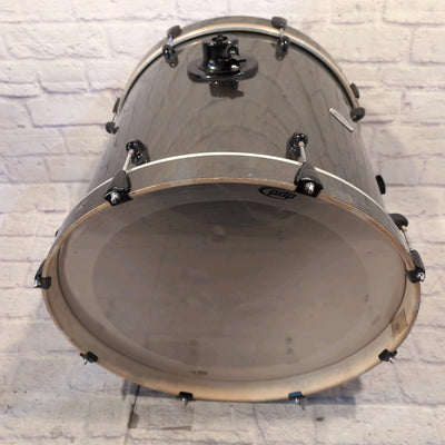 PDP Pacific Drums & Percussion Double Drive Bass Drum 22x18" Metallic Green / Gold