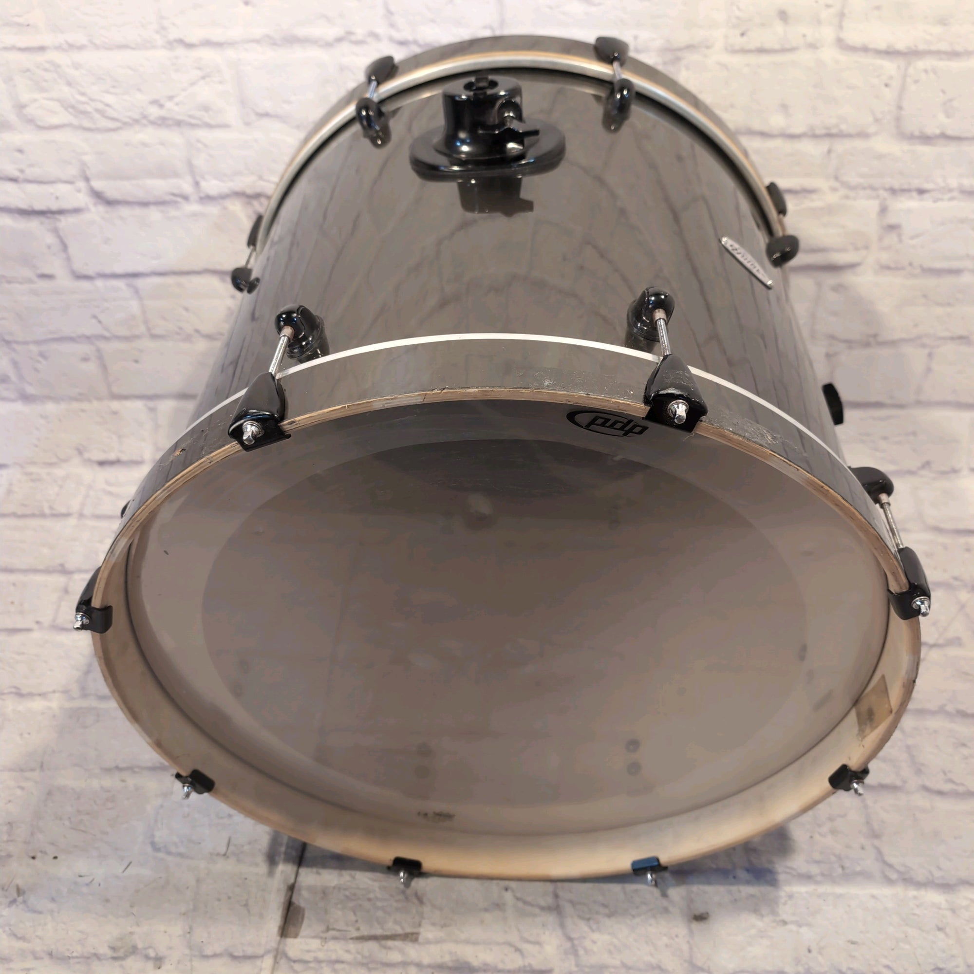 PDP Pacific Drums & Percussion Double Drive Bass Drum 22x18" Metallic Green / Gold