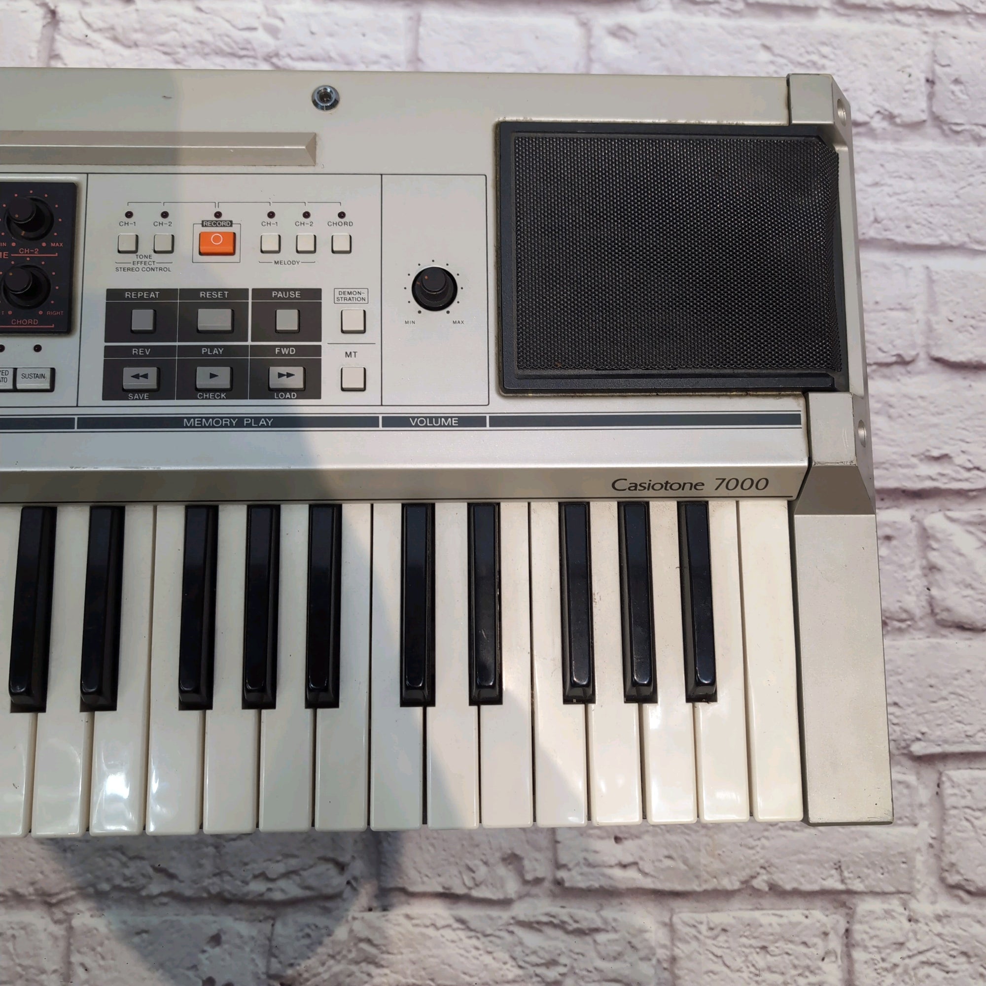 CASIO カシオ casiotone 7000 レトロ 電子ピアノ Casiotone 7000 Electronic Keyboard w/Manual Power Supply