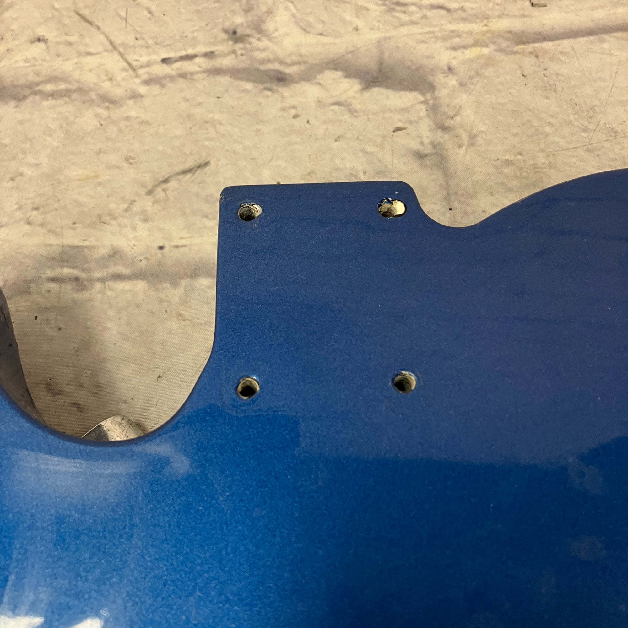 Unknown Blue Telecaster Style Body