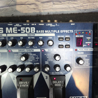 Boss ME-50B Bass Multiple Effects Effects Pedal