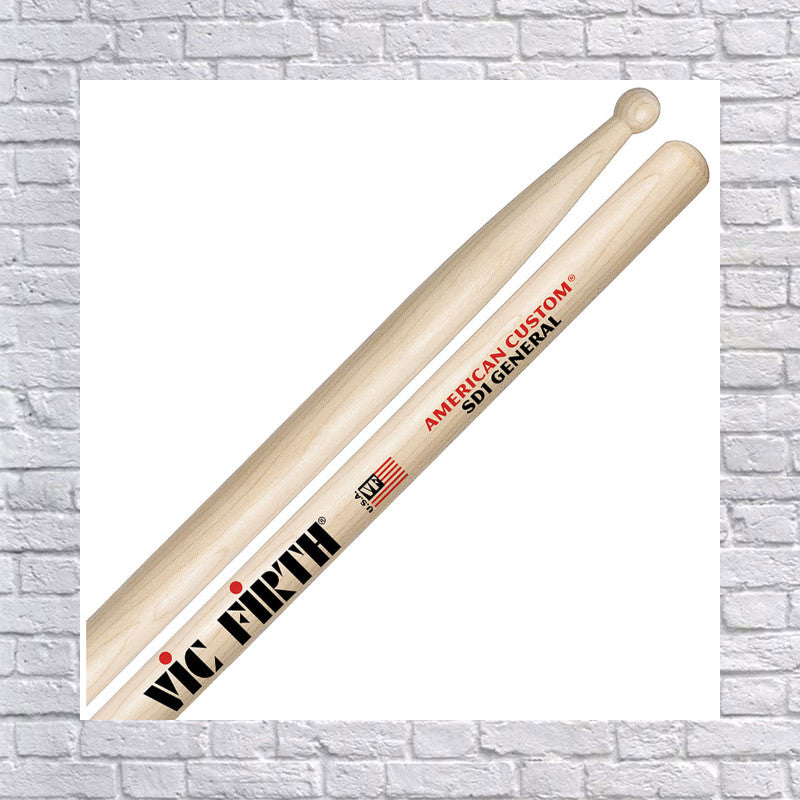 Vic Firth American Custom SD1 General Drum Sticks VFSD1