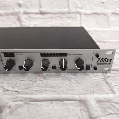dbx 266xs Dual-Channel Compressor / Gate Rack