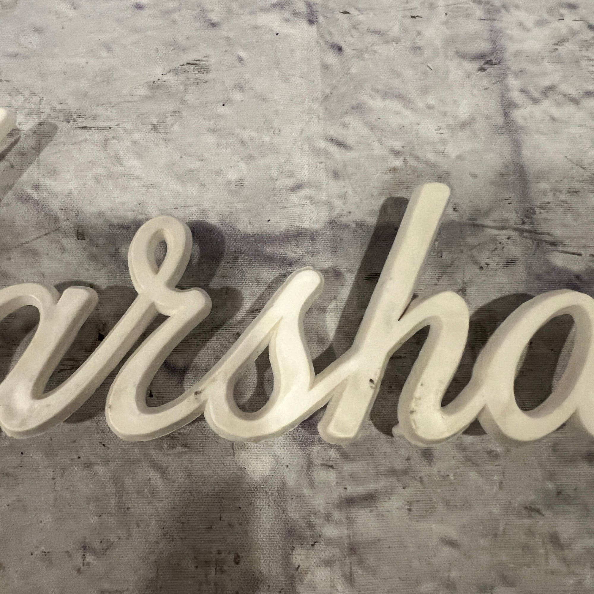 Marshall Amplifier or Cabinet Logo 10.5x3