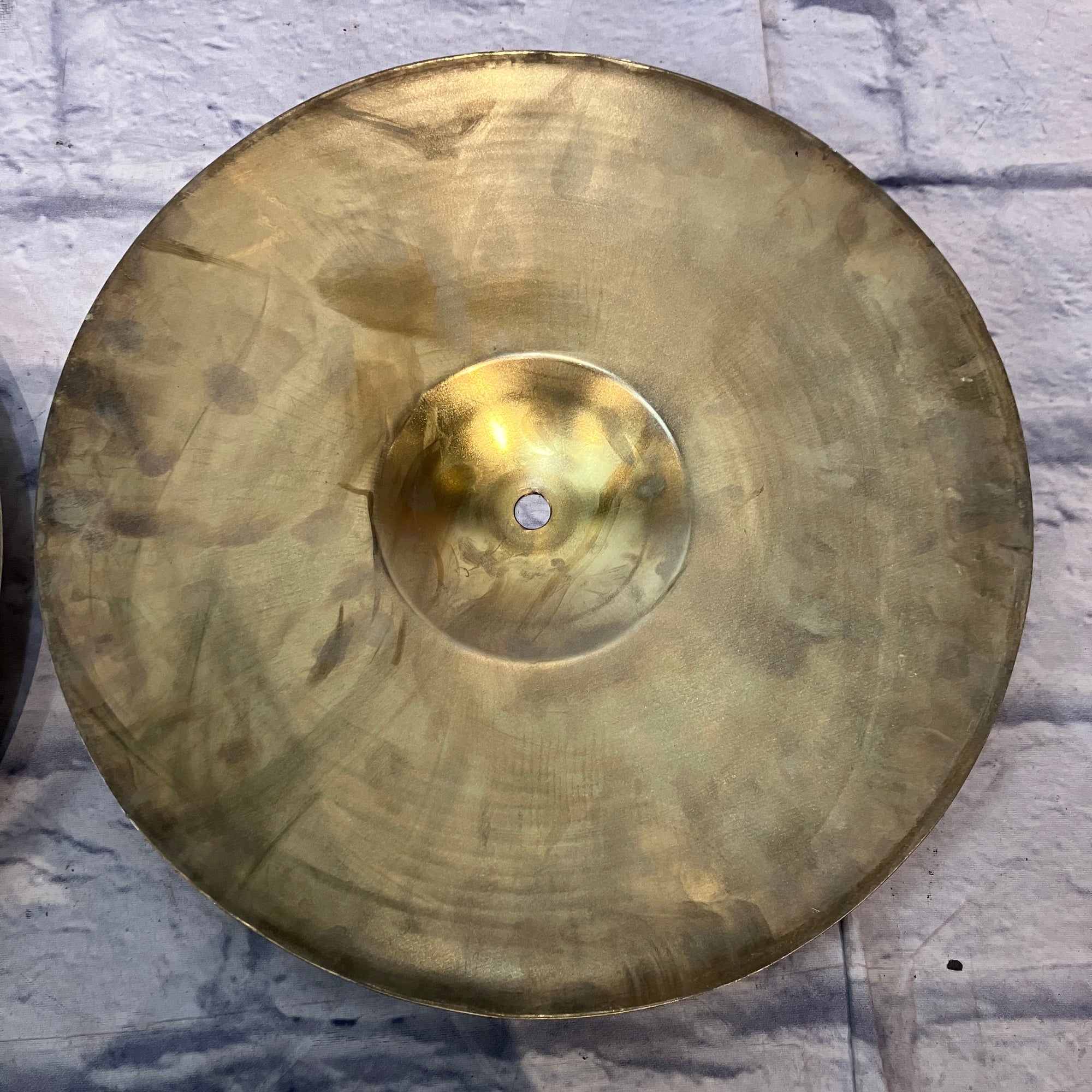 Unknown 13" Pair Hi Hat Cymbals