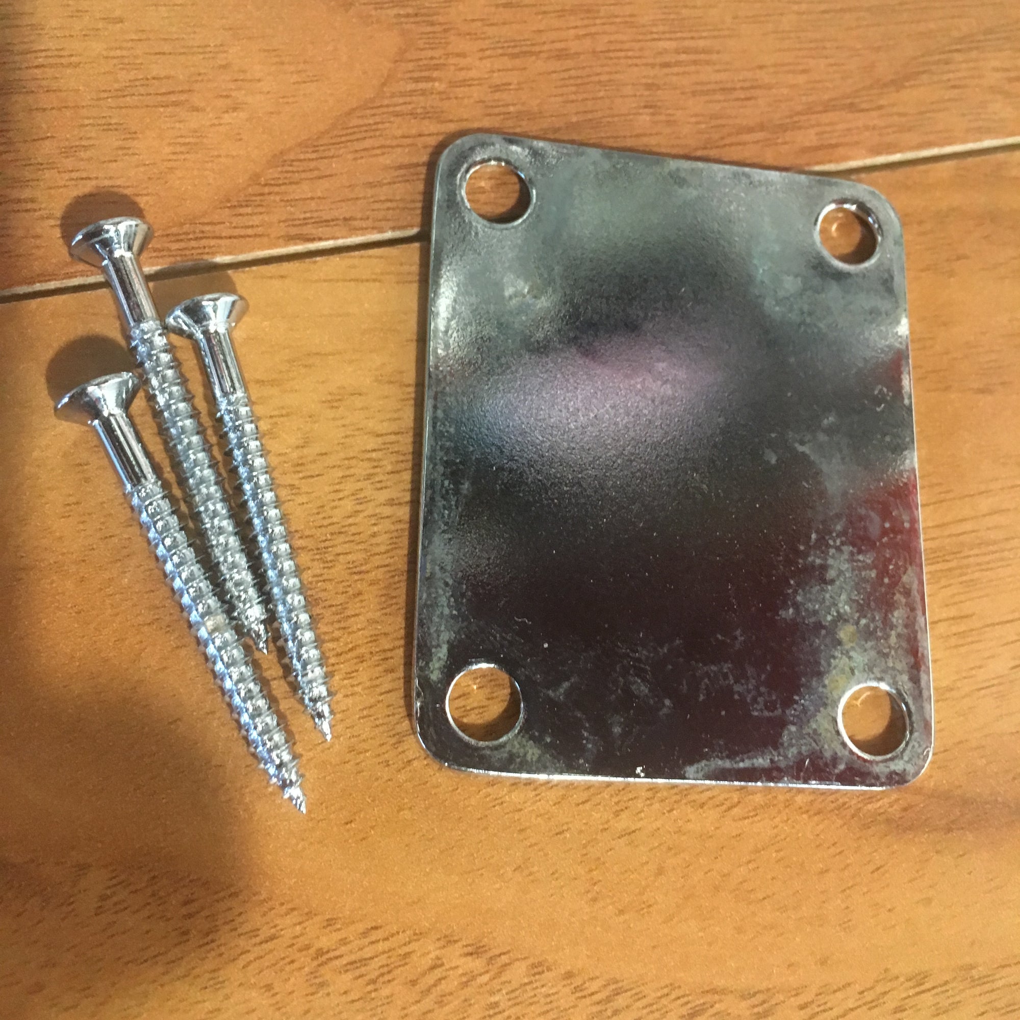 Squier Chrome Neck Plate
