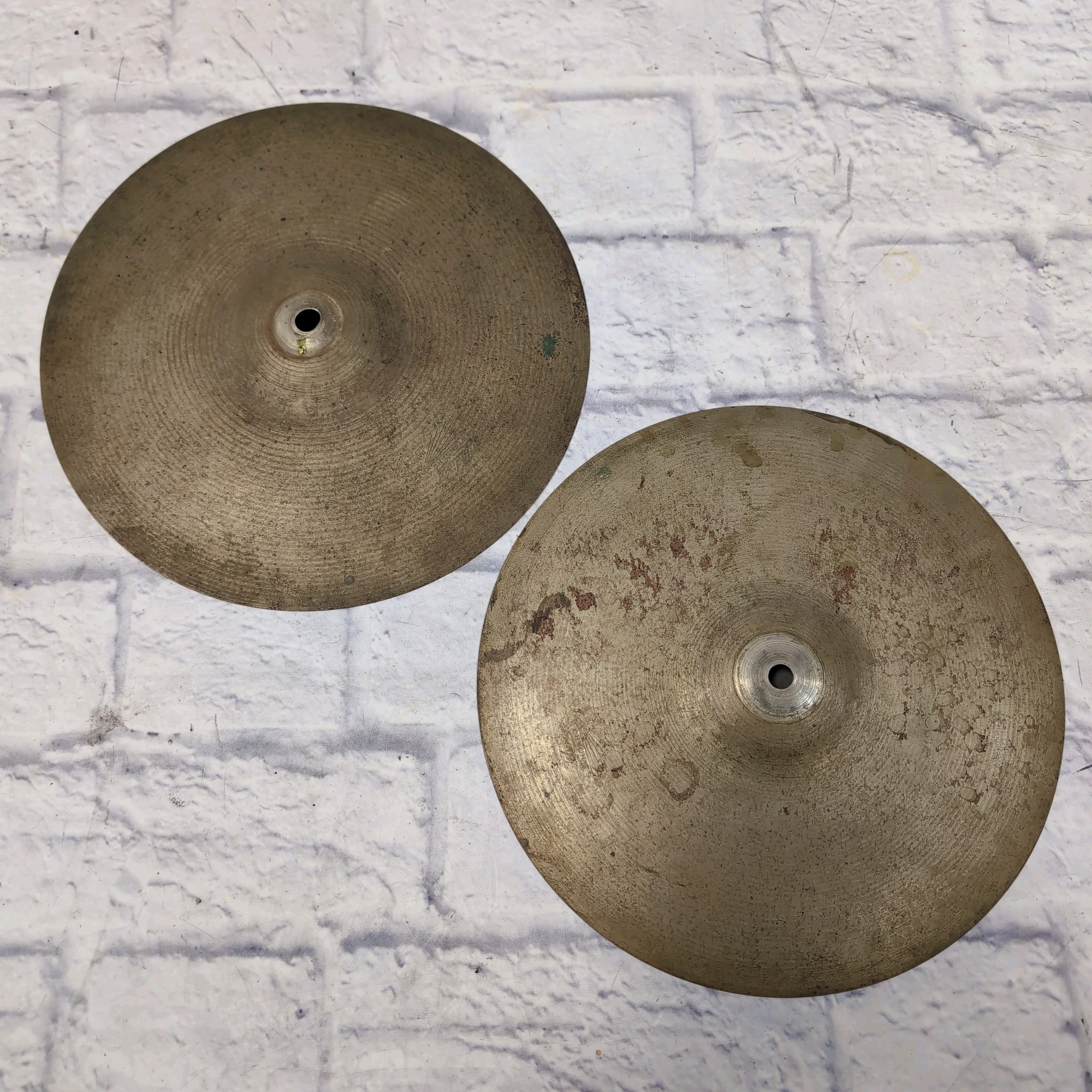 Ludwig Paiste 12 Special Hi Hat Cymbal Pair Germany