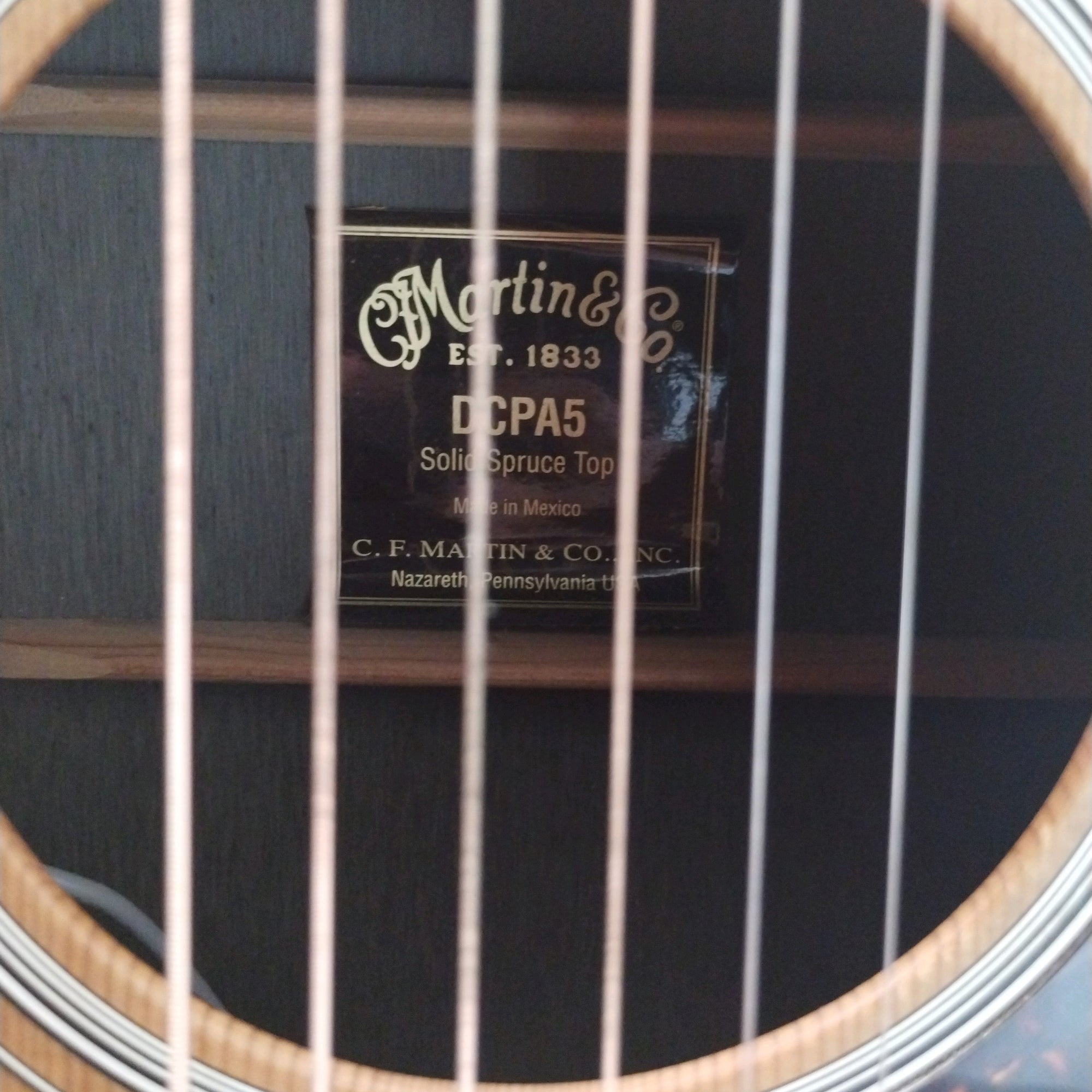 Martin DCP5A Electric Acoustic Guitar