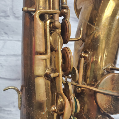 Vintage Buescher True Tone Low Pitch Saxophone 1920s with Original Case -143730