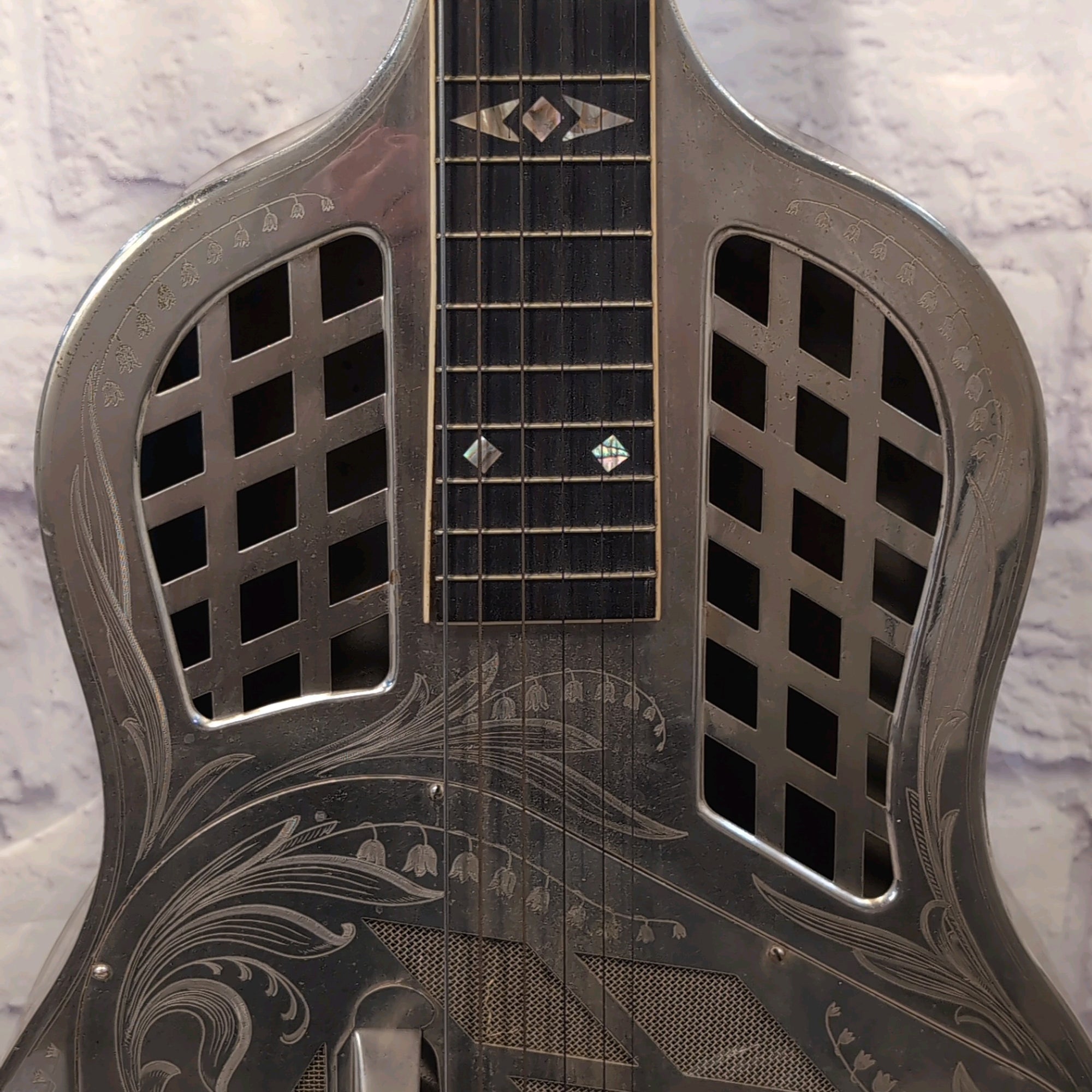 Vintage 1928 National Tricone Style 3 Square Neck Resonator Guitar