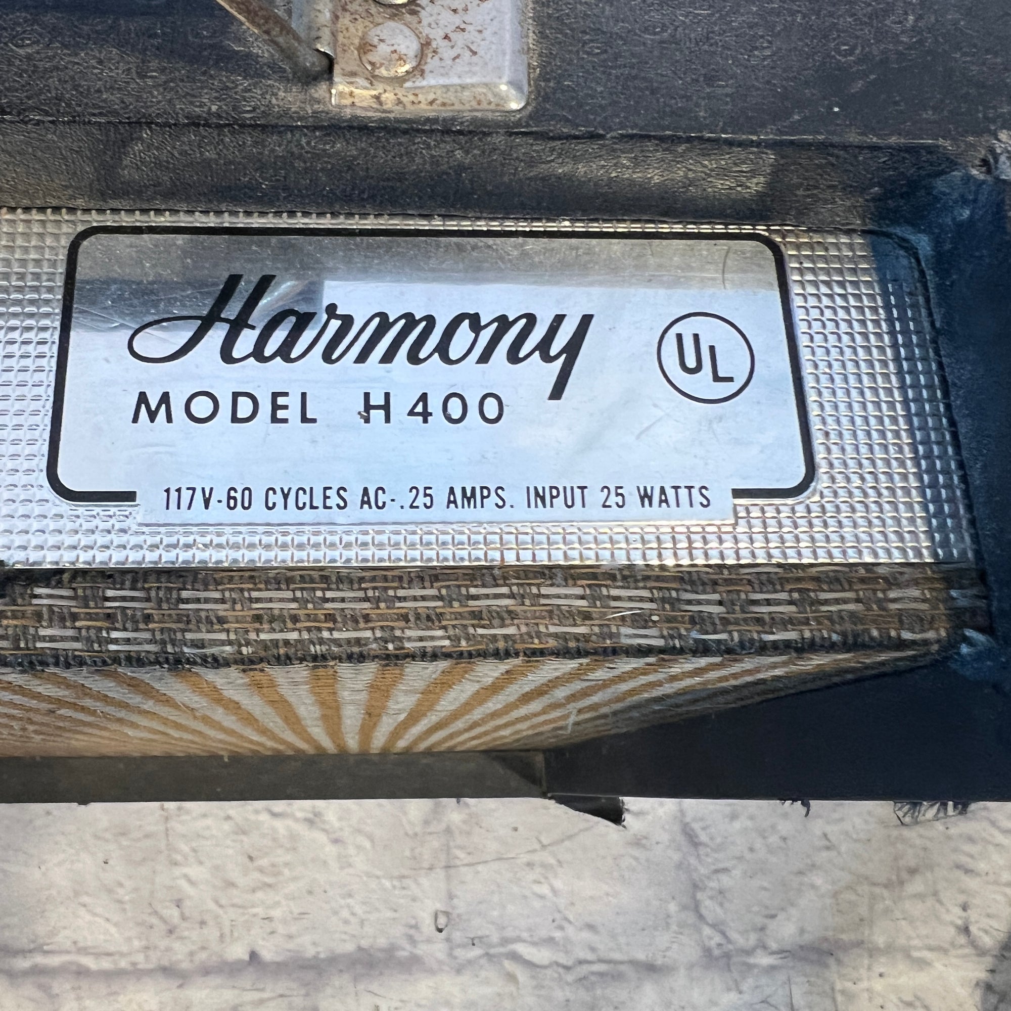 Harmony H400 Vintage Tube Guitar Combo Amp