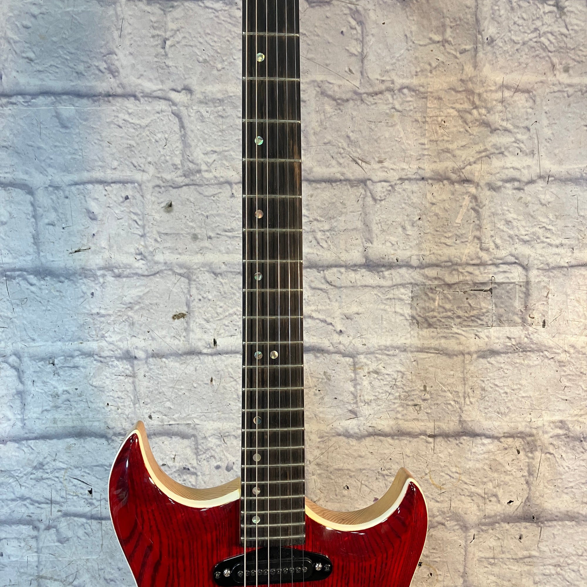 James Cain Custom Wine Red Electric Guitar (With Bag/Strap)