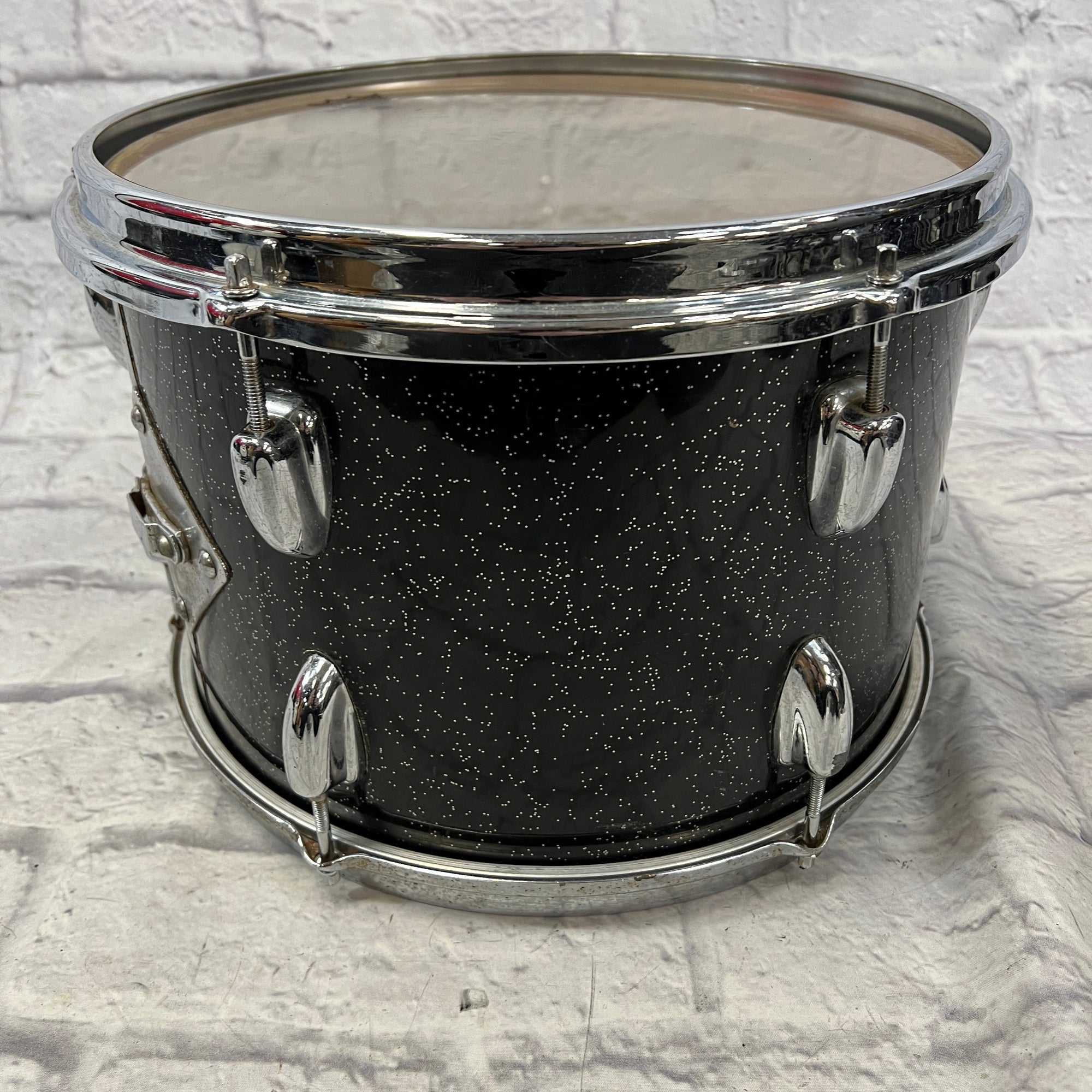 Slingerland 1964 13x9 Black Sparkle Rack Tom