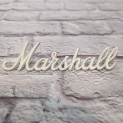 Marshall Logo Badge 6"