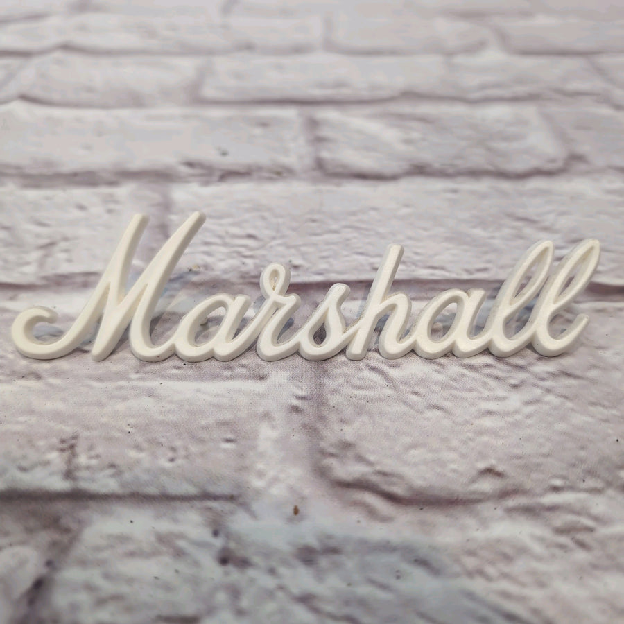 Marshall Logo Badge 6"