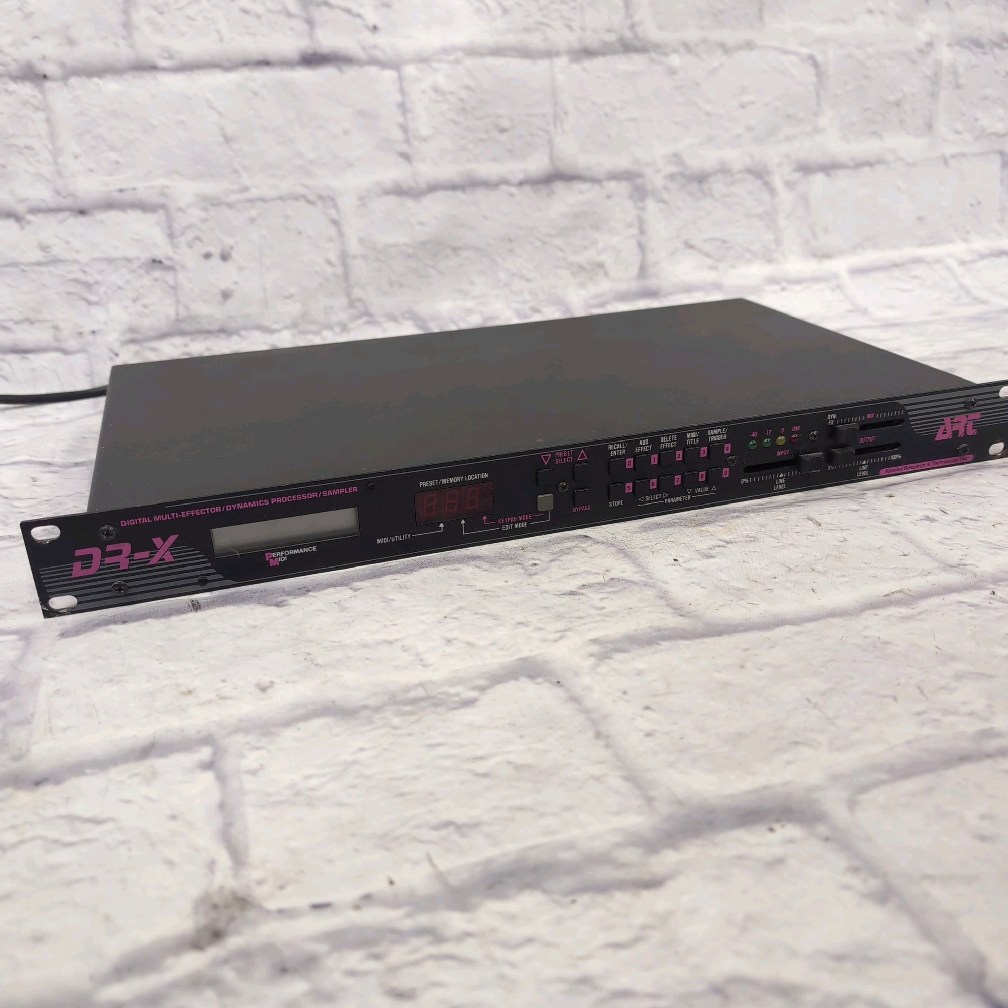 Art DR-X Digital Rack Multieffects Processor