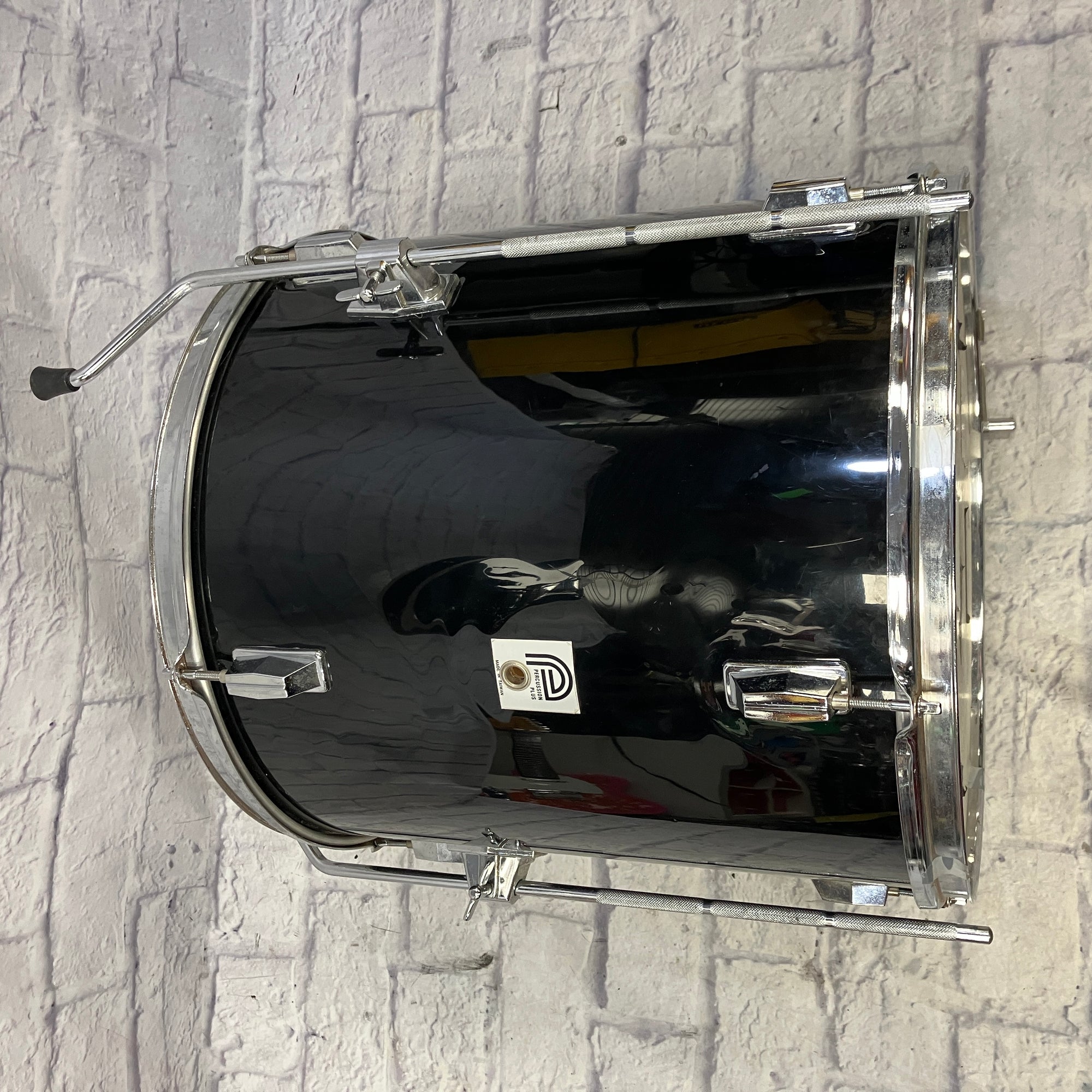 Percussion Plus 16 Black Floor Tom
