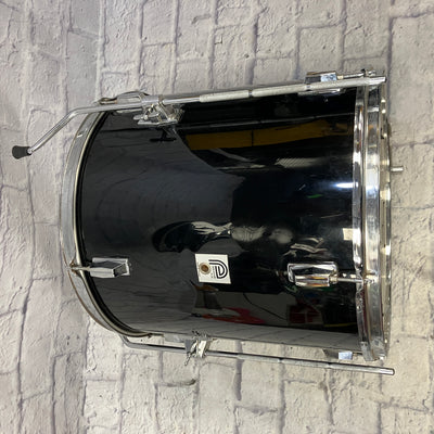 Percussion Plus 16 Black Floor Tom