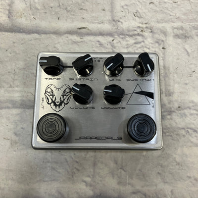 JRR Pedals Dual Muff Clone Pedal Rams Head Triangle Fuzz Pedal