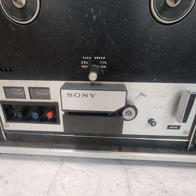 Sony TC-260 Stereo 2-Track Reel to Reel Tape Recorder