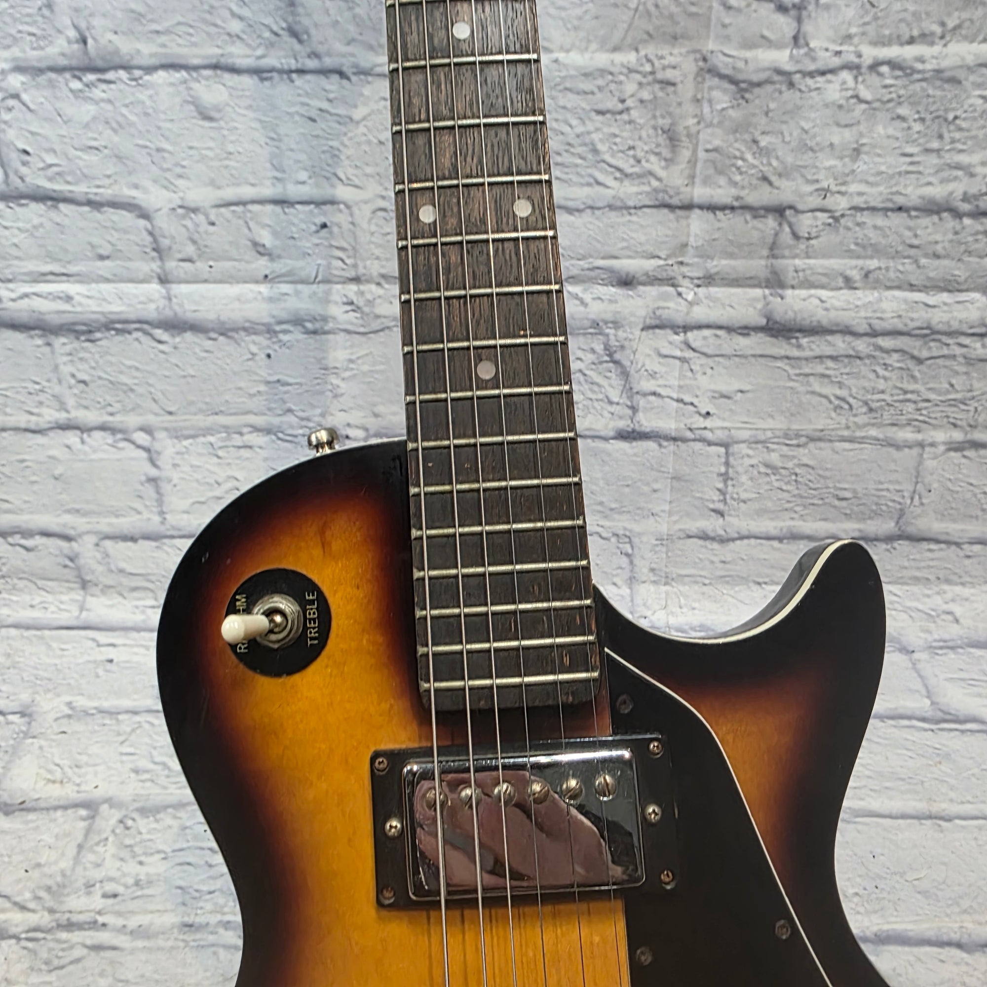 Vintage Drifter 70s Les Paul Copy w/ Wraparound Bridge