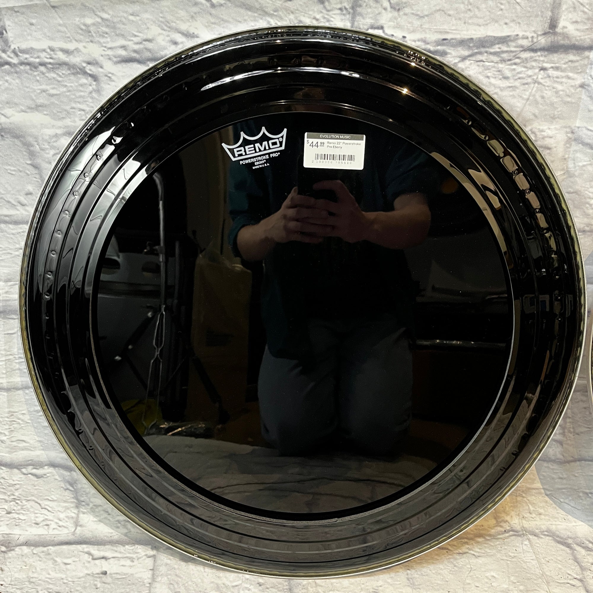 Remo 22" Powerstroke Pro Ebony