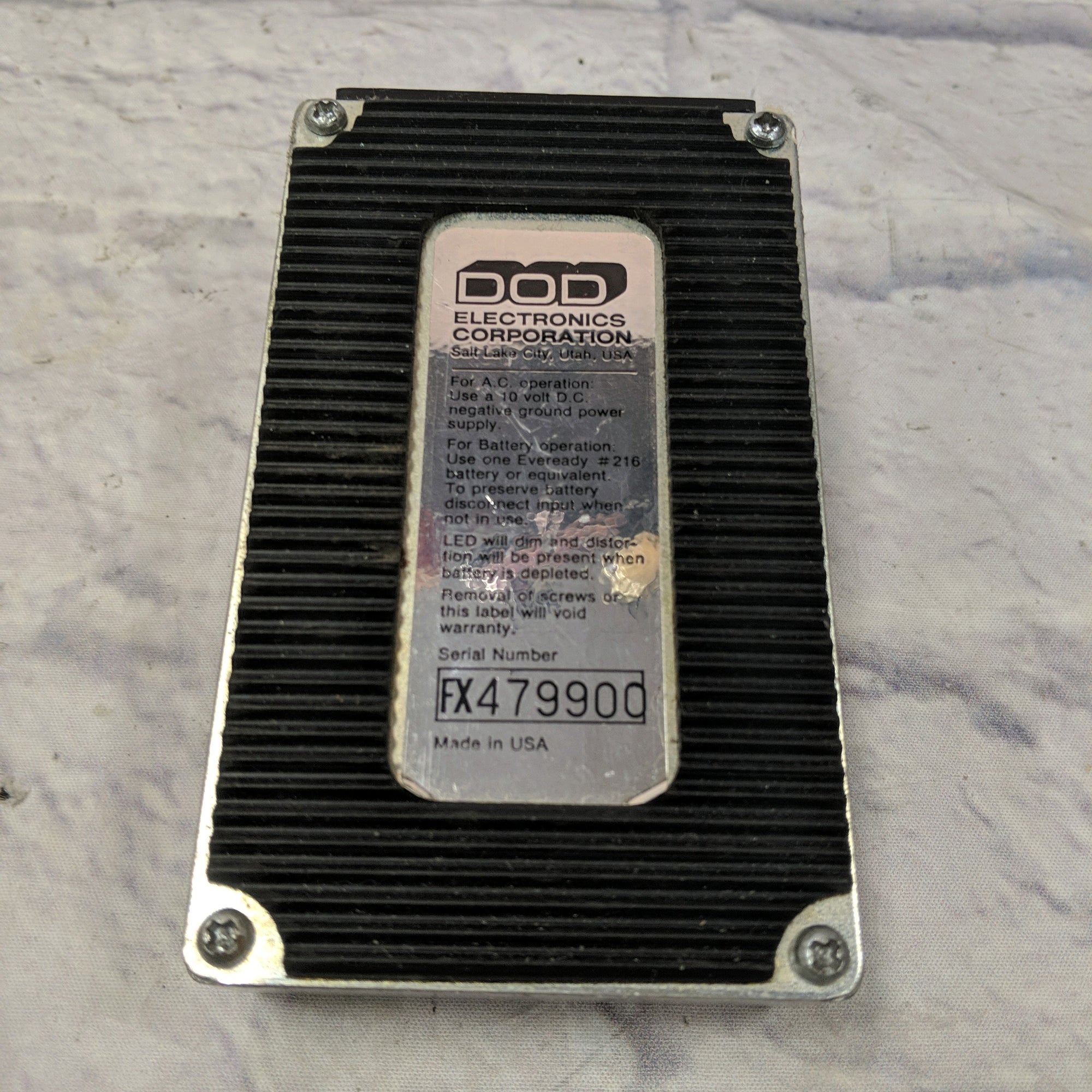DOD fx75 Flanger Pedal