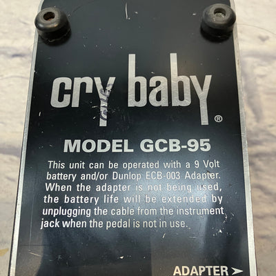 Dunlop Cry Baby GCB-95 Wah Pedal