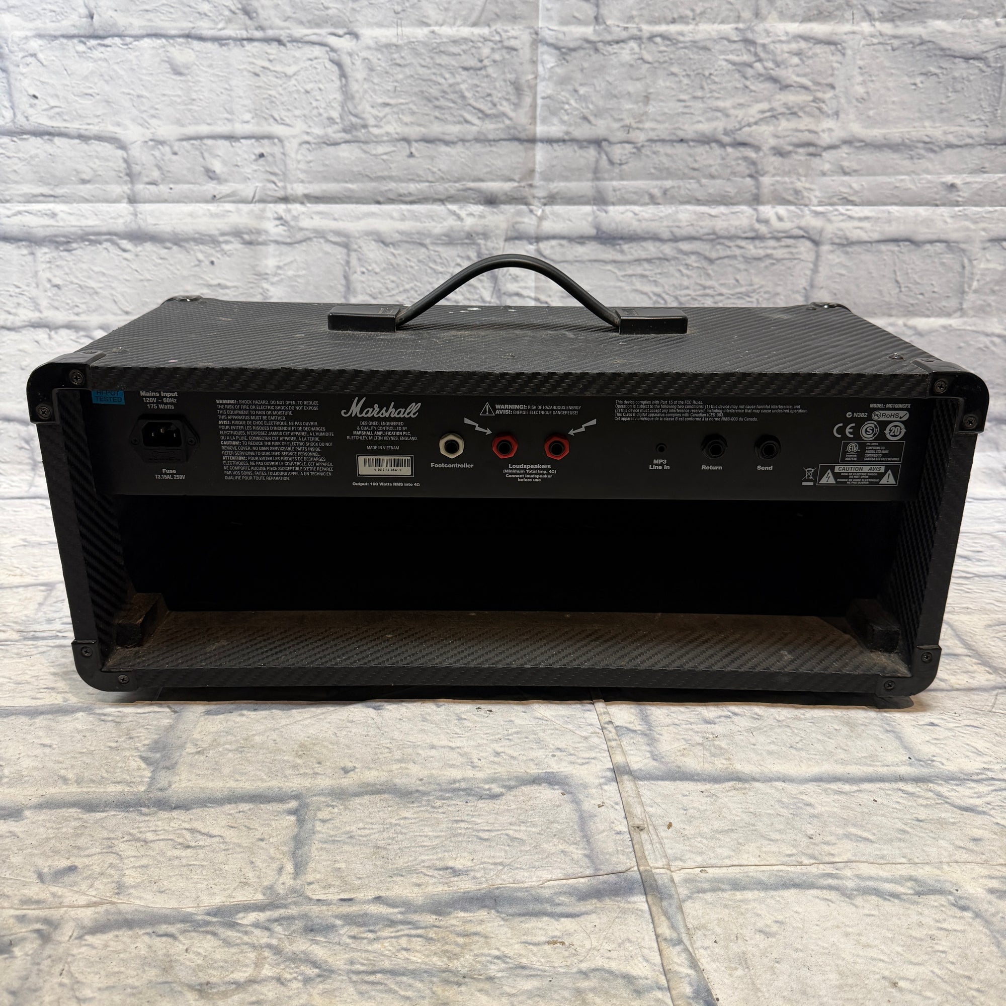 Marshall  MG100HCFX Guitar Amp Head