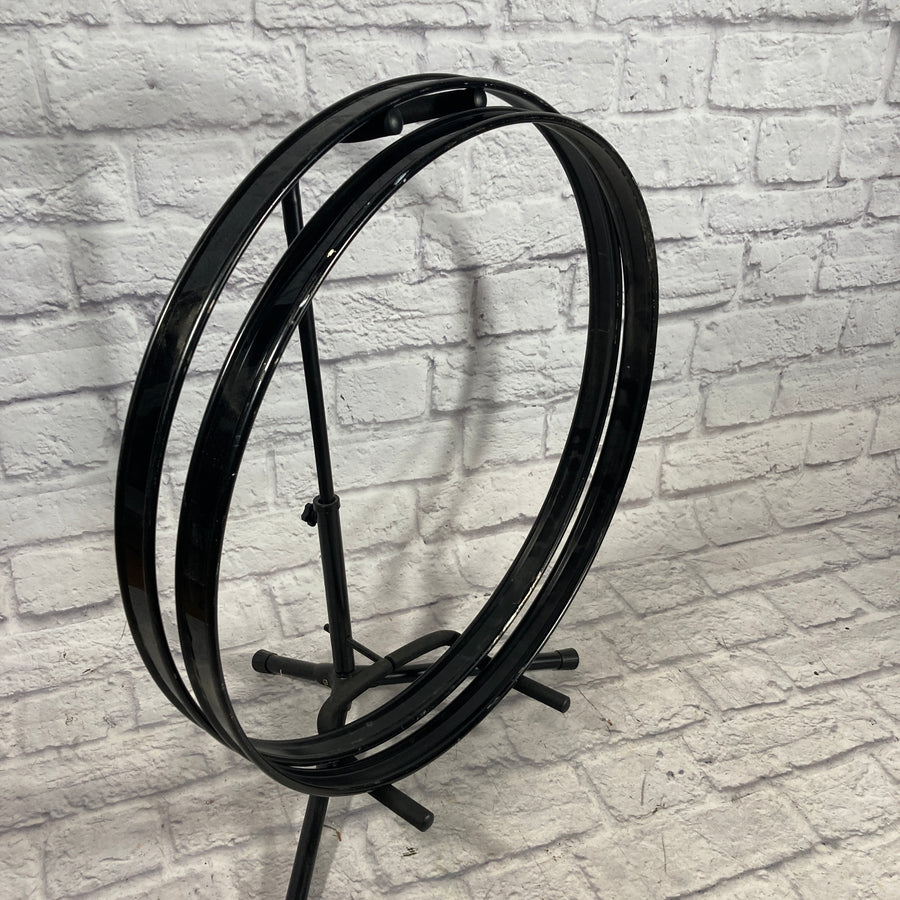 Unknown Black 22 Inch Bass Drum Hoops