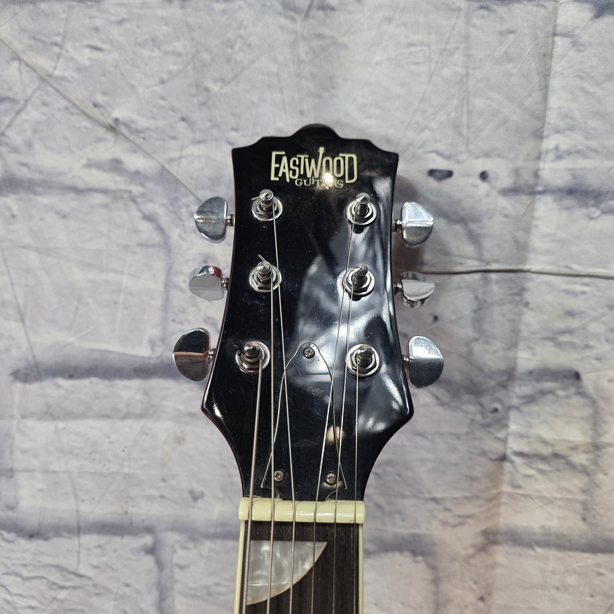 Eastwood Classic 6 Orange With Case Hollow Body Electric