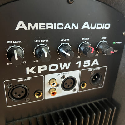 American Audio KPOW 15A Powered Speaker