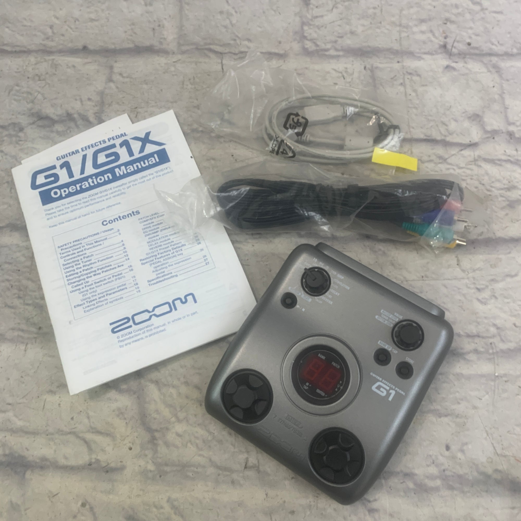 Zoom "G1" Modulation Pedal
