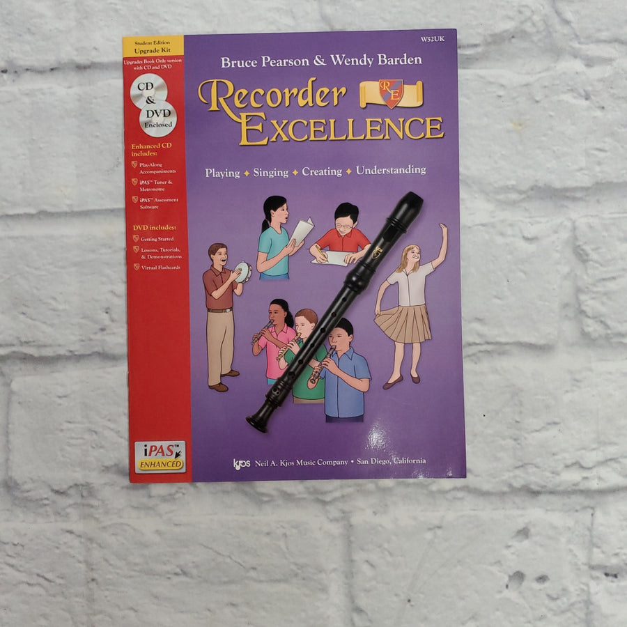 Recorder Excellence by Bruce Pearson & Wendy Barden W52UK Student Edition Upgrade Kit