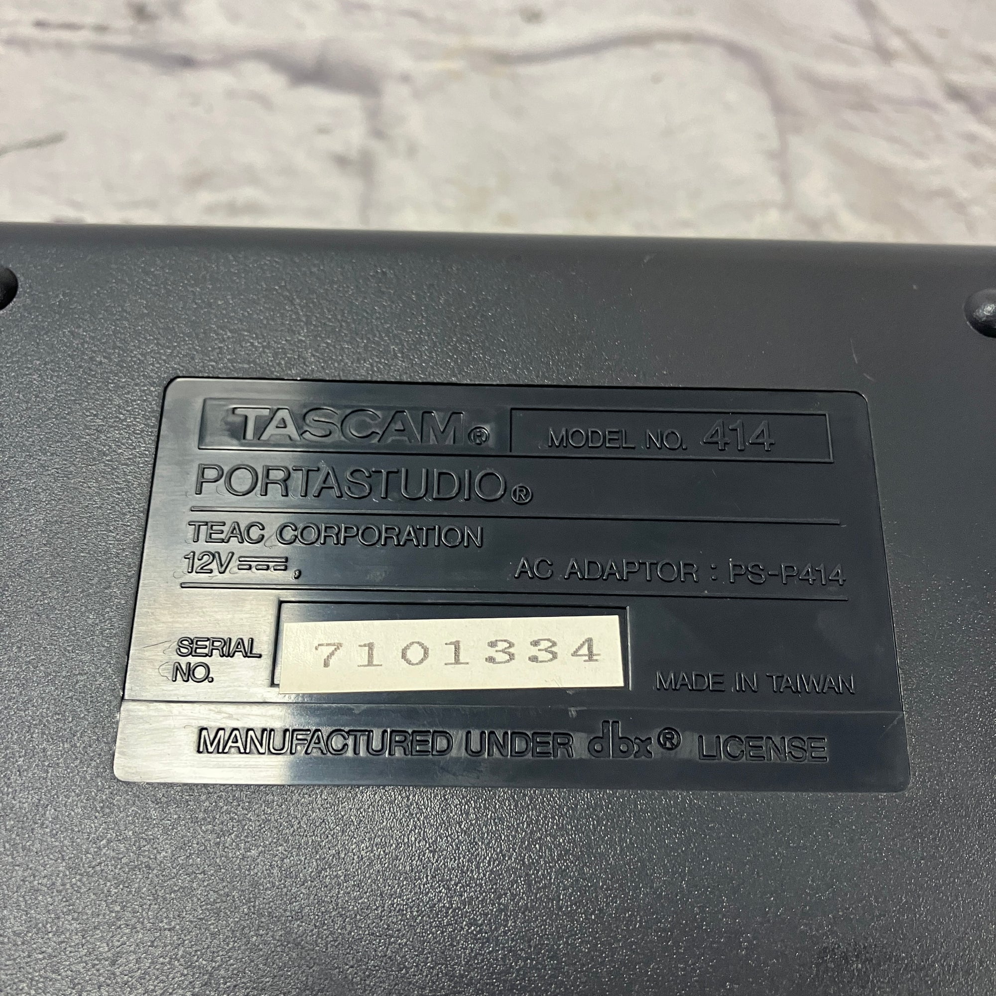 Tascam Portastudio 414 4-Track Cassette Recorder