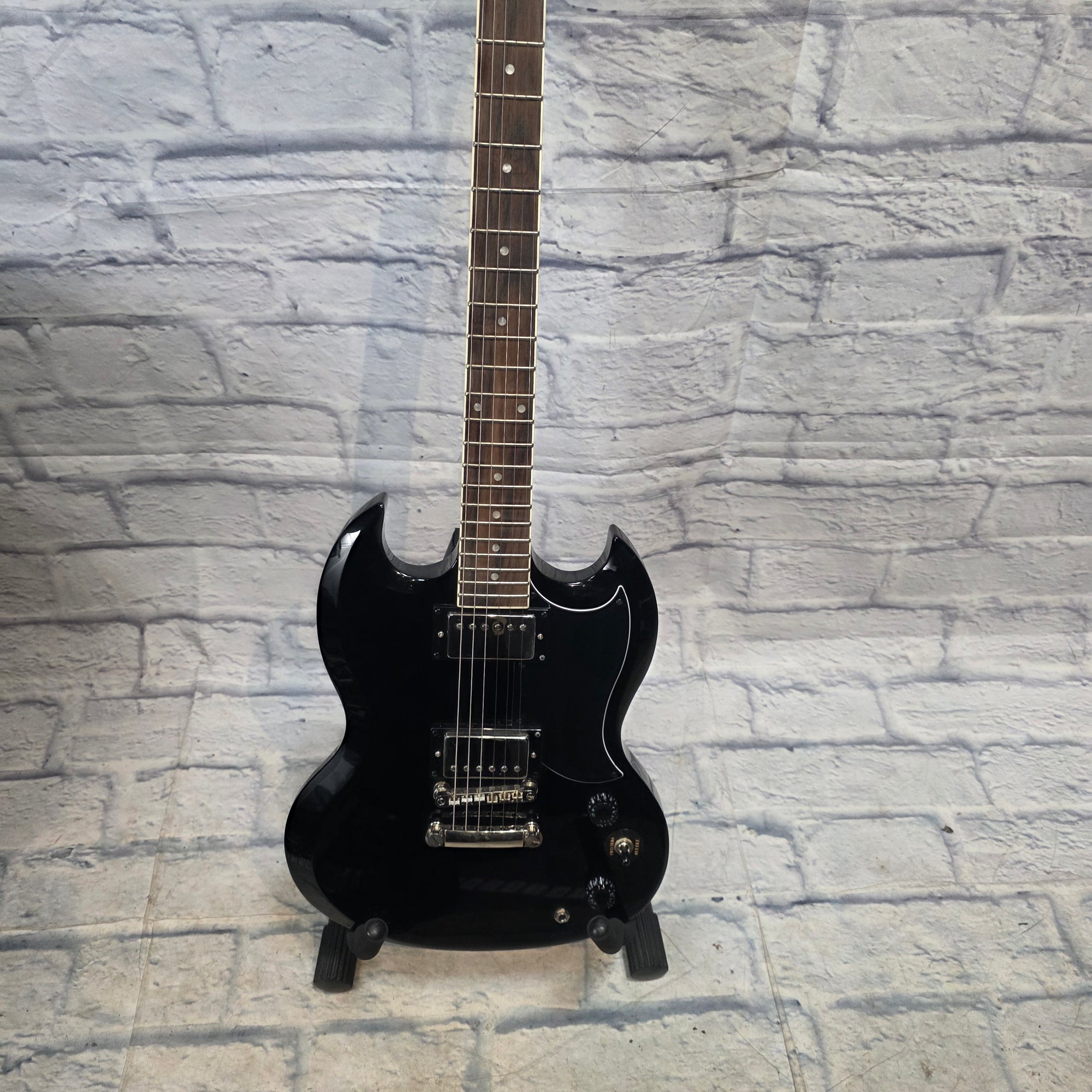 Epiphone Black SG Tribute Electric Guitar