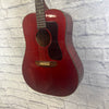 Guild D25 - CH Vintage 1976 Cherry Red with Case Acoustic Guitar