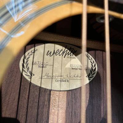 Wechter GA8221C Acoustic Guitar w/ Case