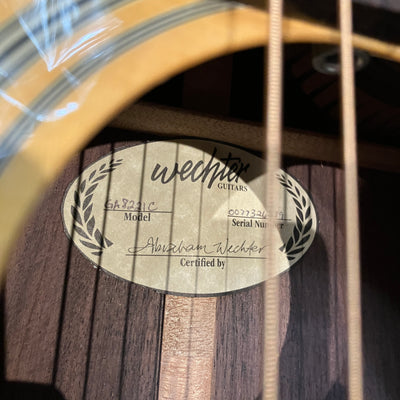 Wechter GA8221C Acoustic Guitar w/ Case