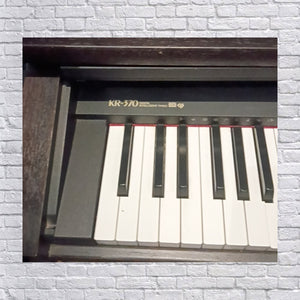Roland KR-370 Digital Piano With Large Case