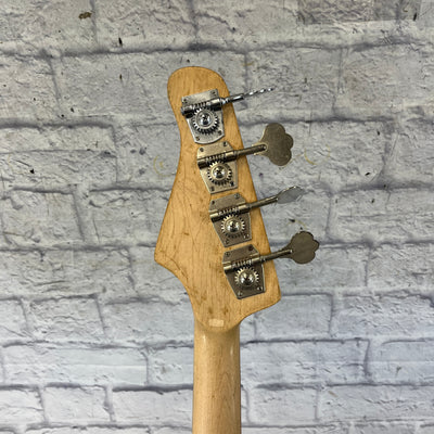 Unknown Fretless P Bass Upright Setup Bass Guitar 4 String