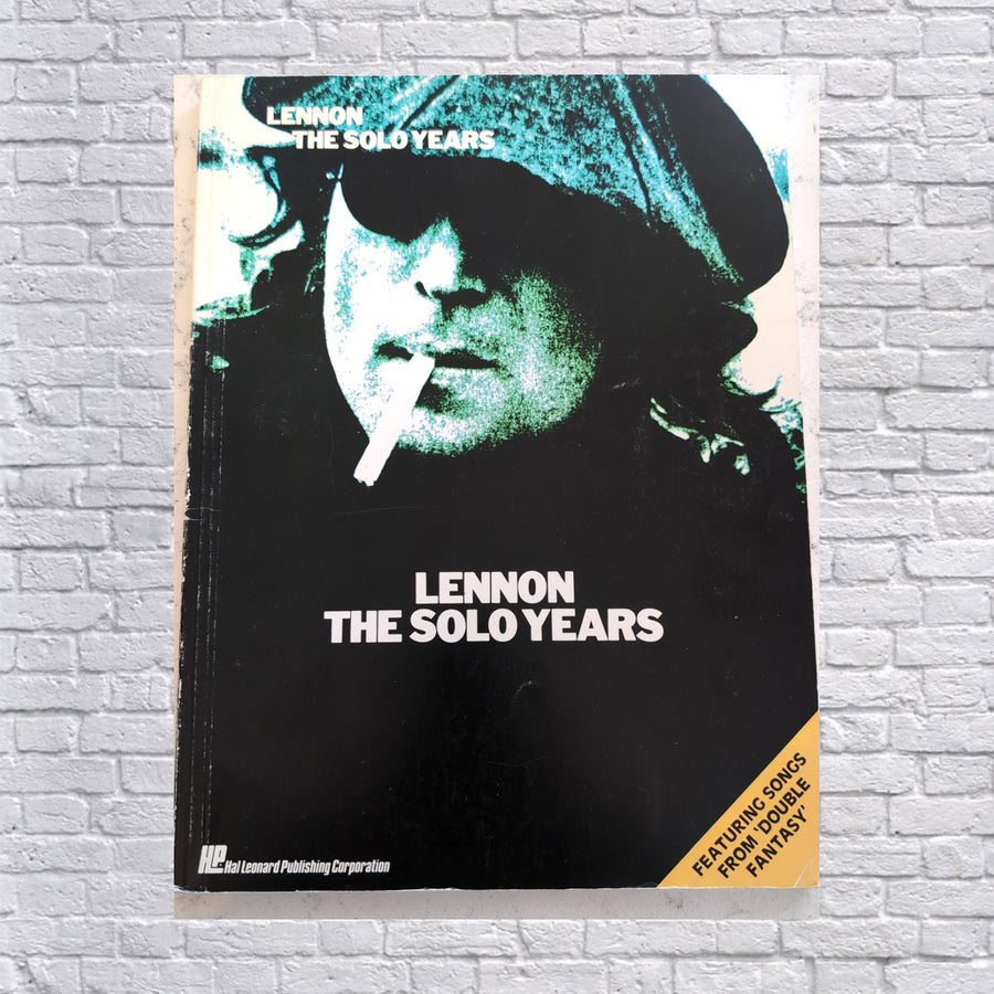 Lennon: The Solo Years - Piano Vocal Guitar Song Book