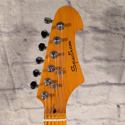 Spectrum Strat Black Electric Guitar