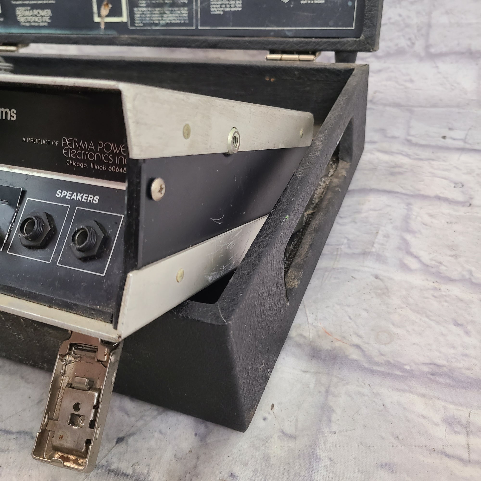 Vintage Perma Power Battery Powered Portable PA System