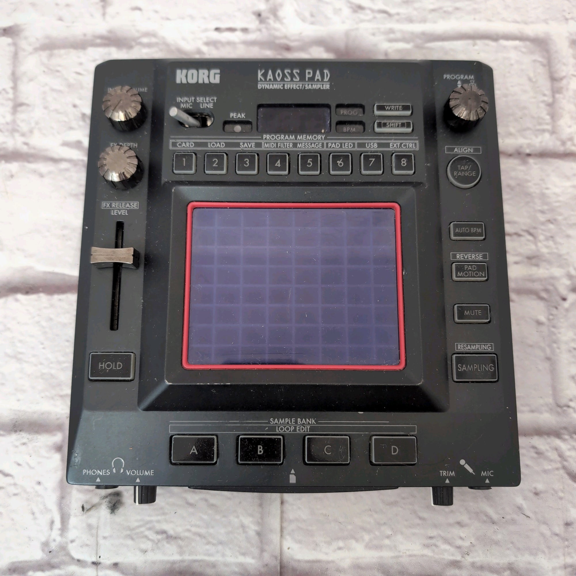 Korg Kaoss Pad KP3 Dynamic Effects Processor - AS IS
