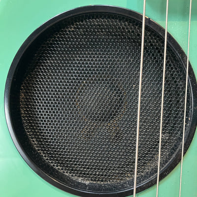 Fernandes Zo-3 "Elephant" Surf Green Travel Guitar