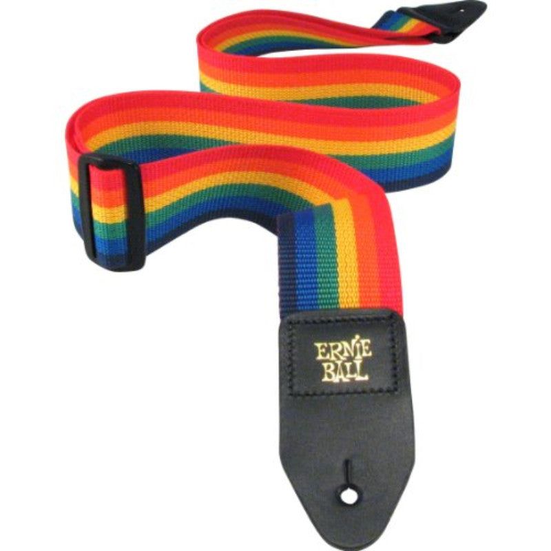 Ernie Ball Polypro  Guitar Strap - Rainbow