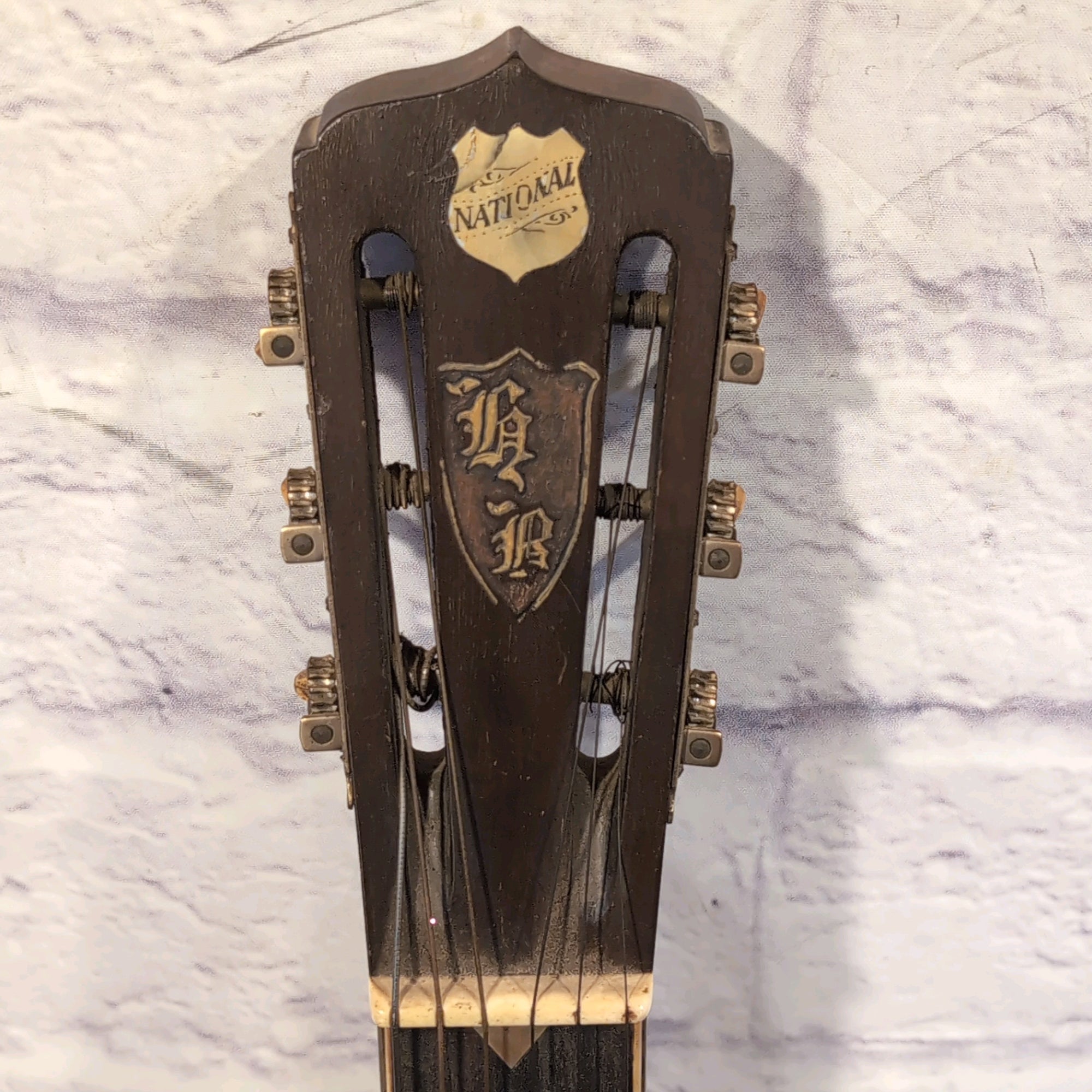 Vintage 1928 National Tricone Style 3 Square Neck Resonator Guitar